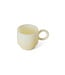 HKLIVING Koffieglas Coffee mugs glass, cream (set of 4)