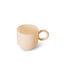 HKLIVING Koffieglas Coffee mugs glass, soft pink (set of 4)