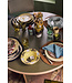 HKLIVING Schaal Farmhouse ceramics: hand painted bowl, butter