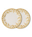 HKLIVING Bord Sunday ceramics: dinner plate, yellow (set of 2)