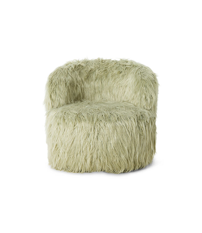 HKLIVING Fauteuil Fluffy chair, milky mint