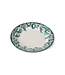 HKLIVING Bord Sunday ceramics: dinner plate, green (set of 2)