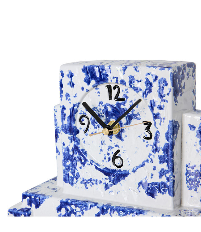 HKLIVING Tafelklok Mantle clock, blue