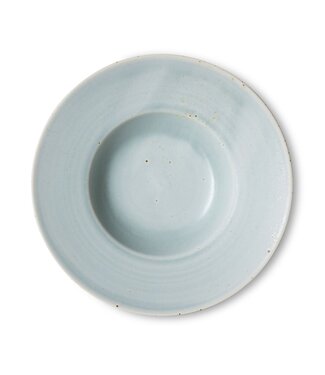 HKLIVING Pastabord Chef ceramics: pasta plate, soft blue