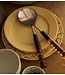 HKLIVING Slabestek Salad cutlery, havana