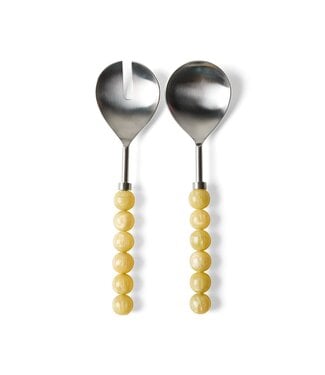HKLIVING Slabestek Salad cutlery, lemon