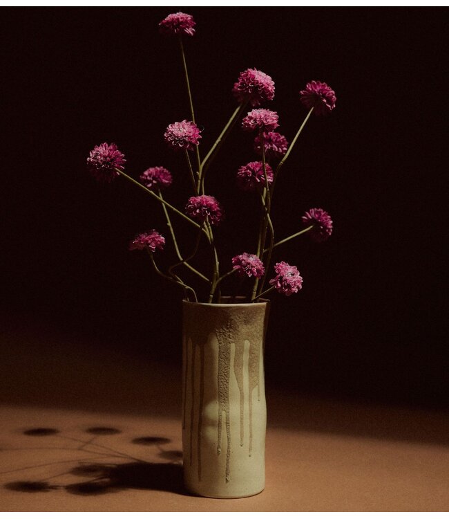 HKLIVING Vaas Long vase, melting brown