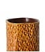 HKLIVING Vloerkleed Rugged vase, burnt caramel