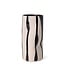 HKLIVING Vaas Mono vase, sand/black