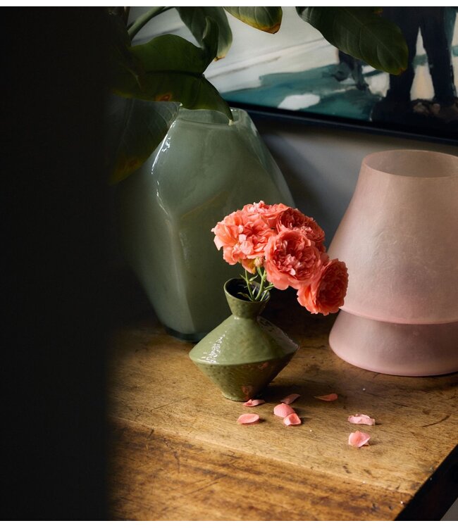 HKLIVING Vaas Robust vase, sage