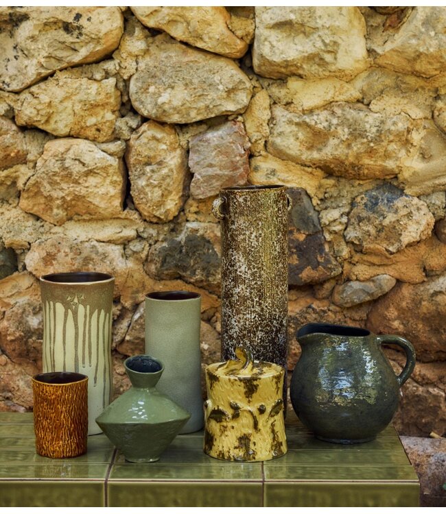 HKLIVING Vaas Robust jug, seaweed