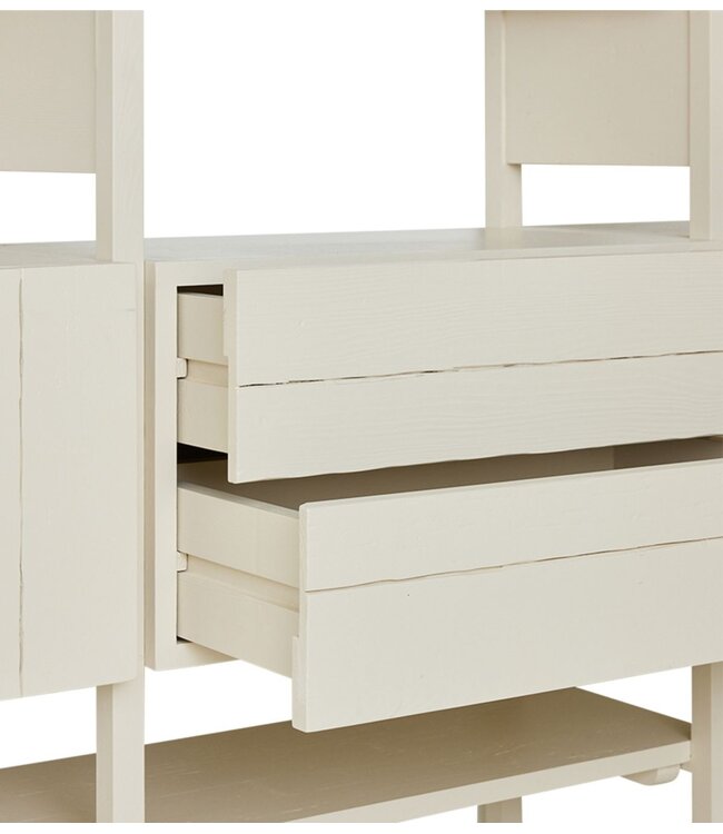 HKLIVING Kast Raw cabinet, cream