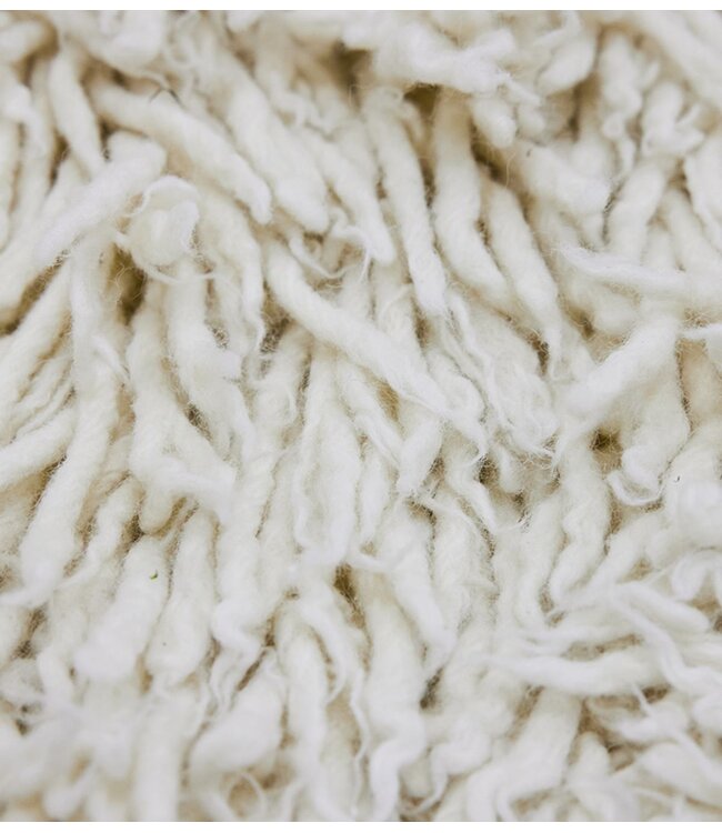 HKLIVING Vloerkleed Woolen rug, ivory (200x300cm)