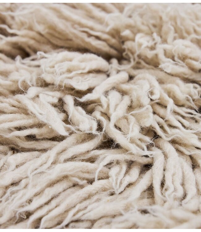 HKLIVING Vloerkleed Woolen rug, beige (150x240cm)