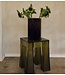 HKLIVING Kruk Resin stool, vintage yellow