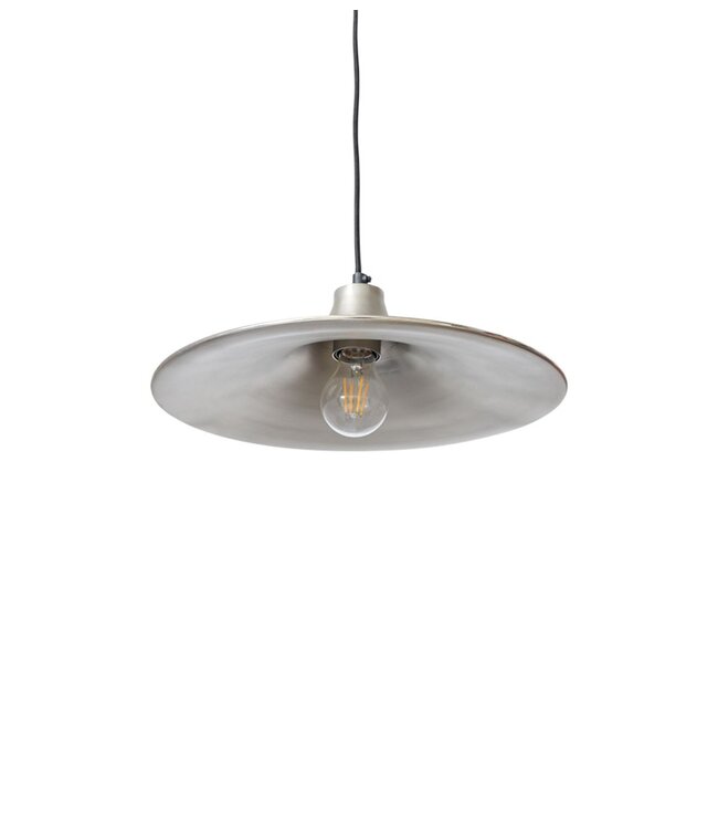 HKLIVING Hanglamp Pavilion medium pendant lamp, silver
