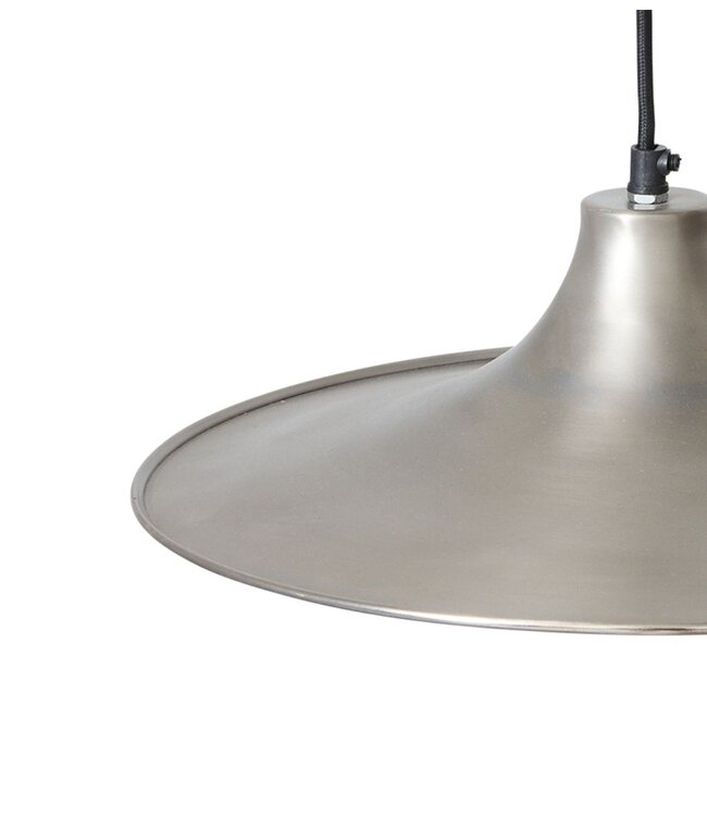 HKLIVING Hanglamp Pavilion medium pendant lamp, silver