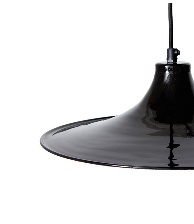 HKLIVING Hanglamp Pavilion medium pendant lamp, black