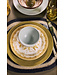 HKLIVING Bord Sunday ceramics: side plate, yellow (set of 2)