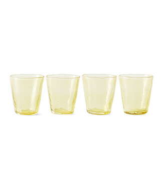 HKLIVING Waterglas Farmhouse water glasses, medium, honey (set of 4)