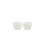 HKLIVING Olijfschaaltje Farmhouse olive dish, clear (set of 4)