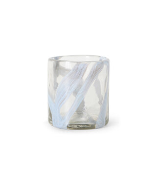 HKLIVING Waxinelichthouder Smoked glass tea light