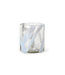 HKLIVING Waxinelichthouder Smoked glass tea light