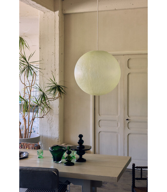 HKLIVING Hanglamp Glassfibre pendant lamp, medium (60cm)
