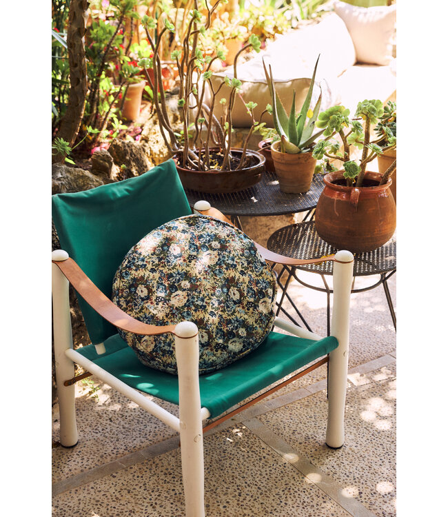 HKLIVING Kussen Printed round cushion, romance (45x45cm)