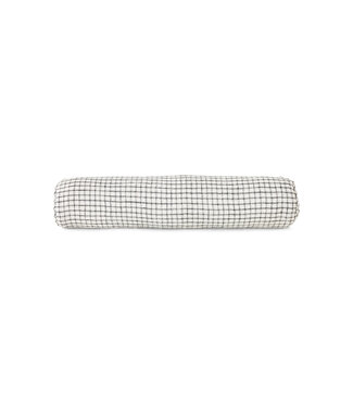 HKLIVING Kussen Bolster cushion, checkered (60x13cm)