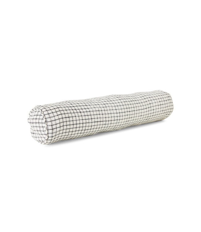 HKLIVING Kussen Bolster cushion, checkered (60x13cm)