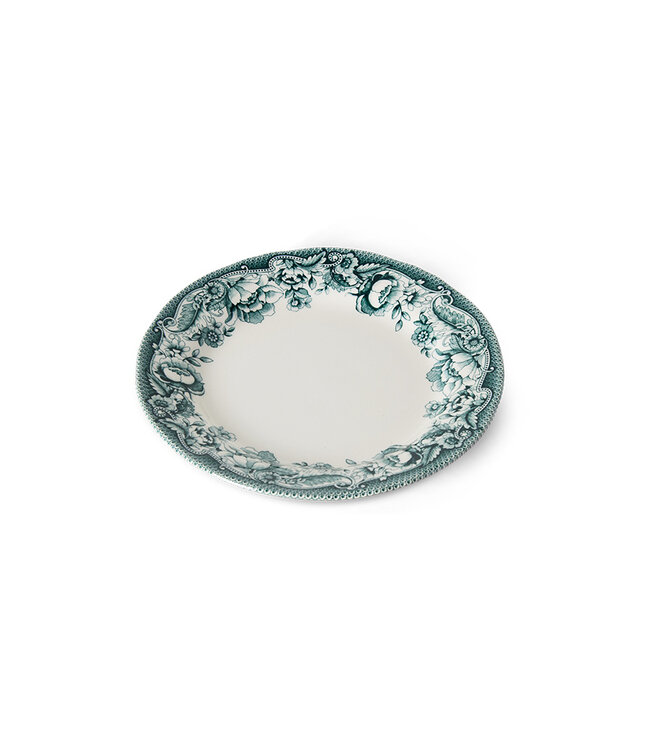 HKLIVING Bord Sunday ceramics: side plate, green (set of 2)