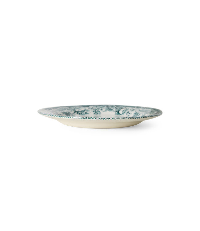 HKLIVING Bord Sunday ceramics: side plate, green (set of 2)