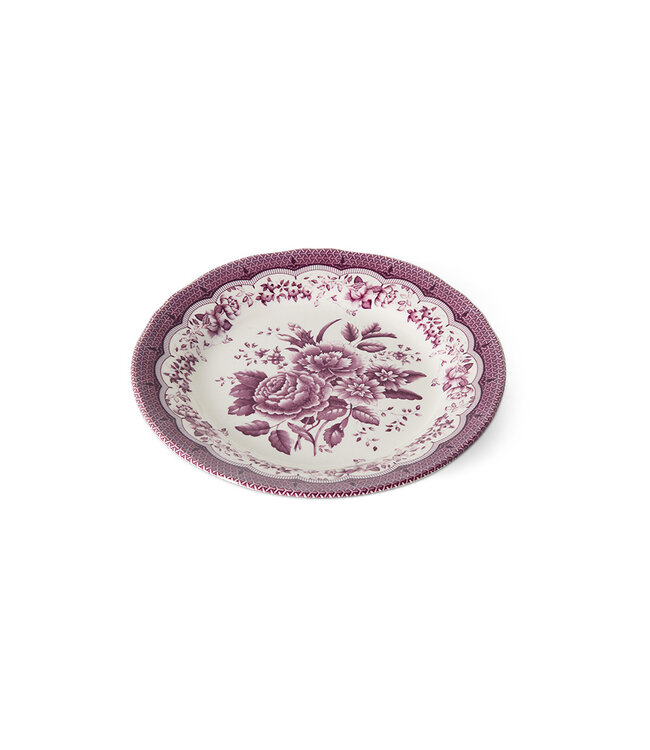 HKLIVING Bord Sunday ceramics: side plate, purple (set of 2)
