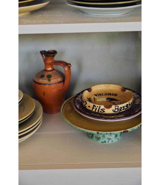 HKLIVING Bord Sunday ceramics: side plate, purple (set of 2)