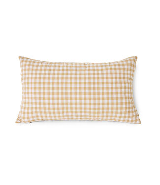 HKLIVING Kussen Printed cushion, soft beige (60x35cm)