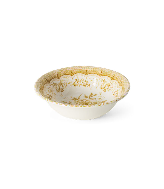 HKLIVING Kom Sunday ceramics: bowl, yellow (set of 2)