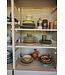 HKLIVING Kom Sunday ceramics: bowl, yellow (set of 2)