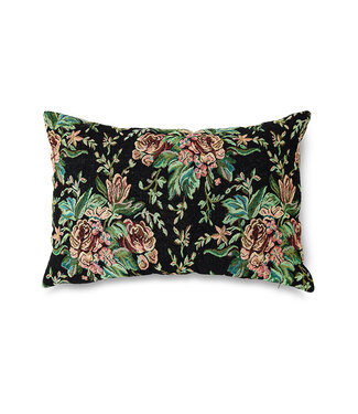 HKLIVING Kussen Woven cushion, evening bloom (60x40cm)