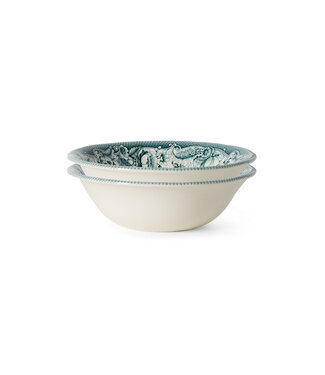 HKLIVING Kom Sunday ceramics: bowl, green (set of 2)