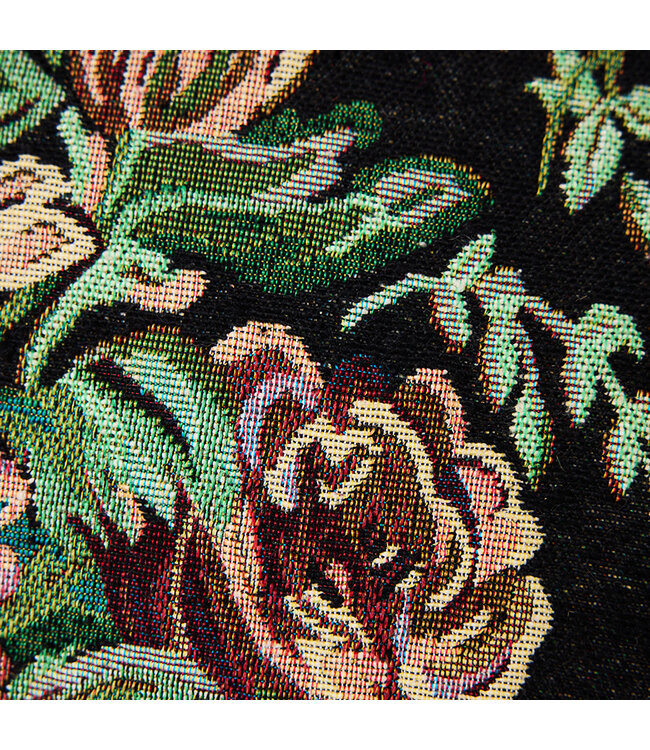 HKLIVING Kussen Woven cushion, evening bloom (60x40cm)