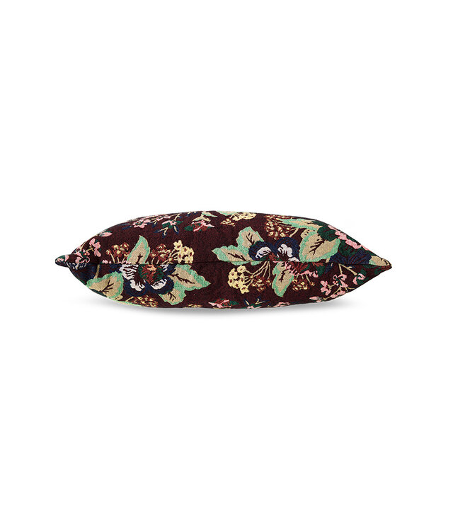 HKLIVING Kussen Woven cushion, night flower (60x35cm)