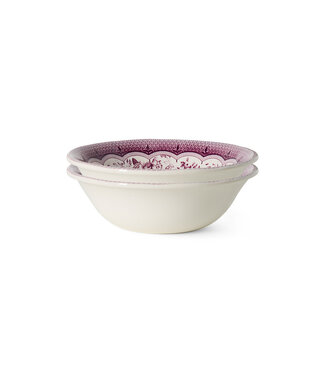 HKLIVING Kom Sunday ceramics: bowl, purple (set of 2)