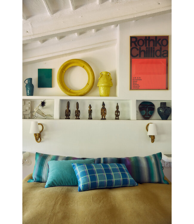 HKLIVING Kussen Printed cushion, afternoon (60x35cm)