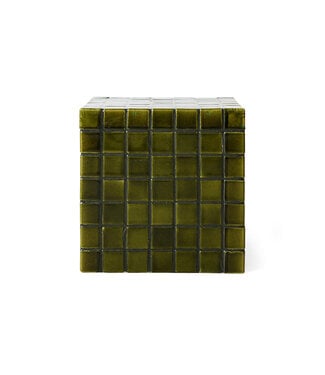HKLIVING Bijzettafel Tiled side table, moss