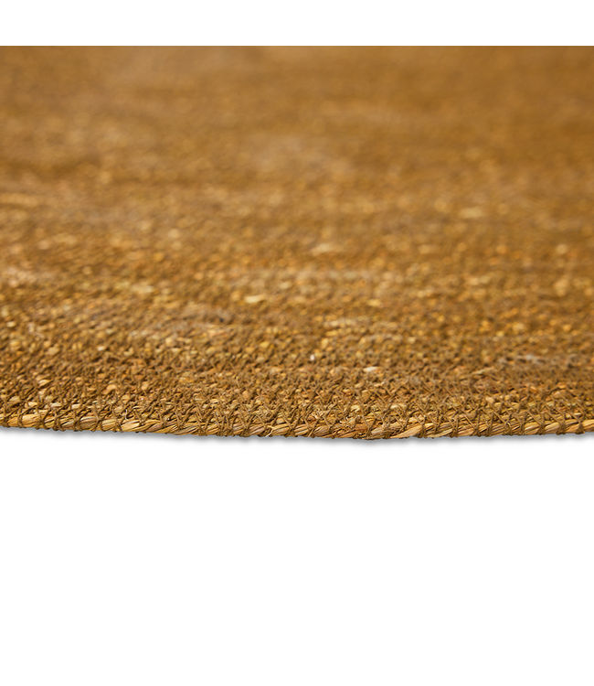 HKLIVING Vloerkleed Soft edge rug, seagrass (150x150cm)