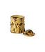 HKLIVING Voorraadpot Ceramic storage jar, burnt ochre
