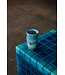 HKLIVING Bijzettafel Tiled side table, turquoise