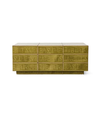 HKLIVING Salontafel Tiled coffee table, sage