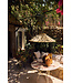HKLIVING Hanglamp Raffia pendant lamp, large